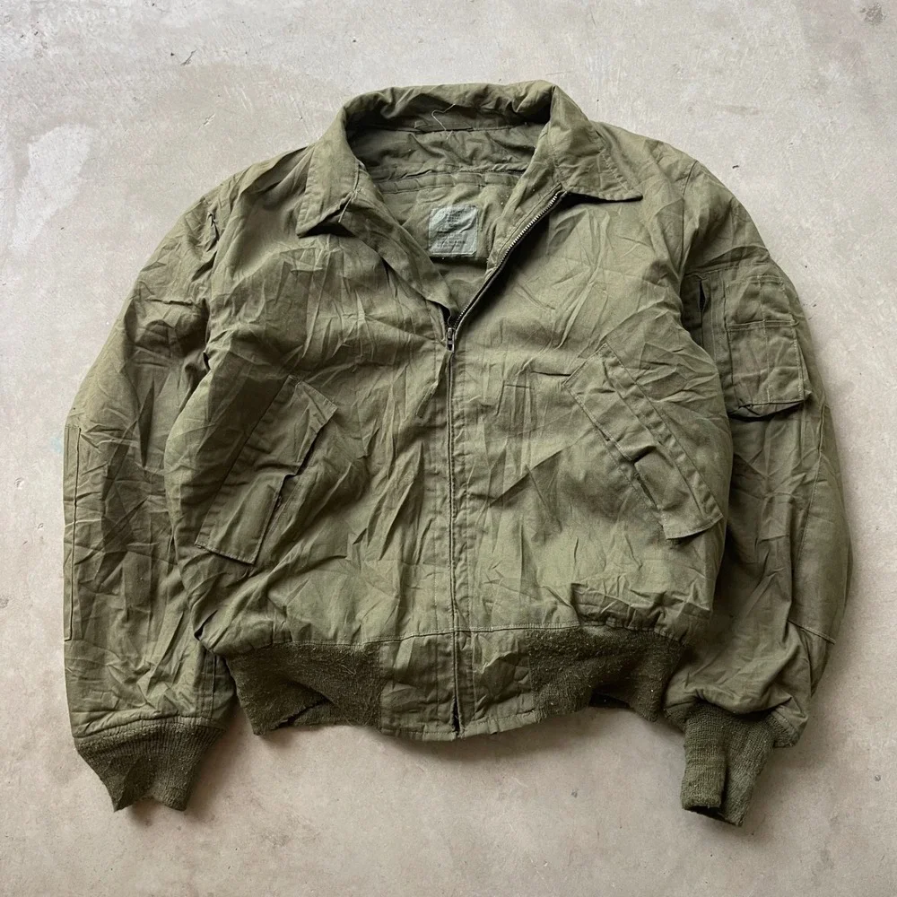 Alpha Industries Cold Weather CVC Tanker Jacket Large Long Olive Drab